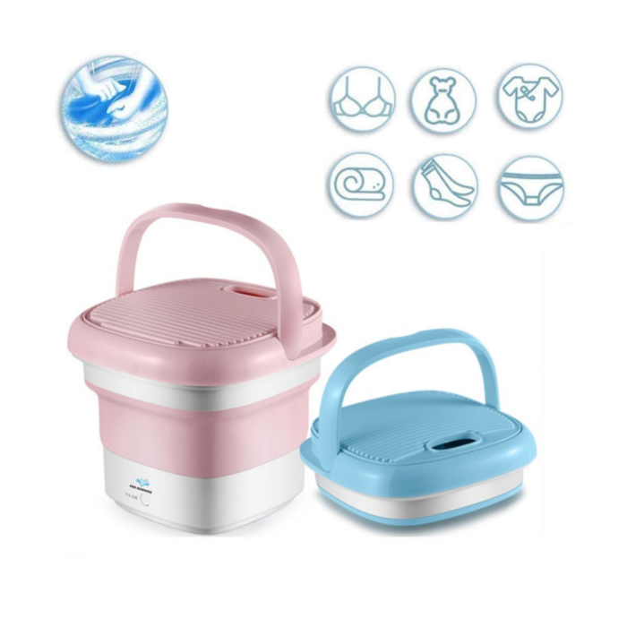 Mini machine à laver portable, 2.0 kg, petit bébé, enfant, ménage